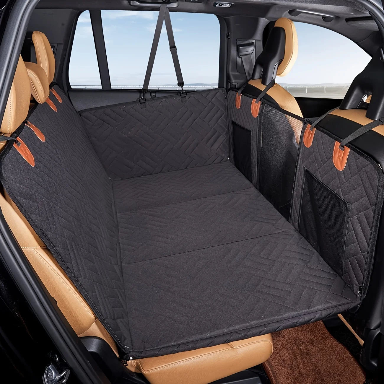 Dog Seat Cover For Cars Waterproof Hammock Nonslip Back Seat