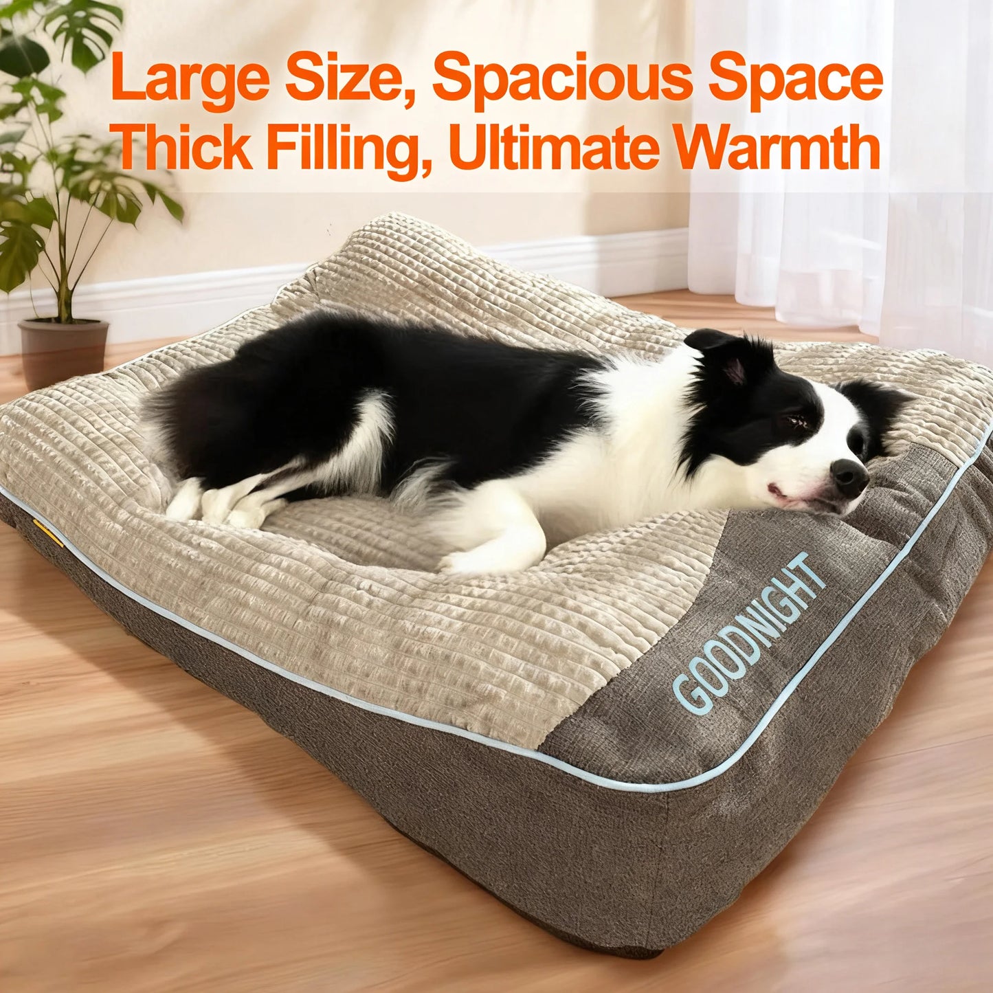 Extra Thickened Orthopedic Dog Bed for Senior Dogs