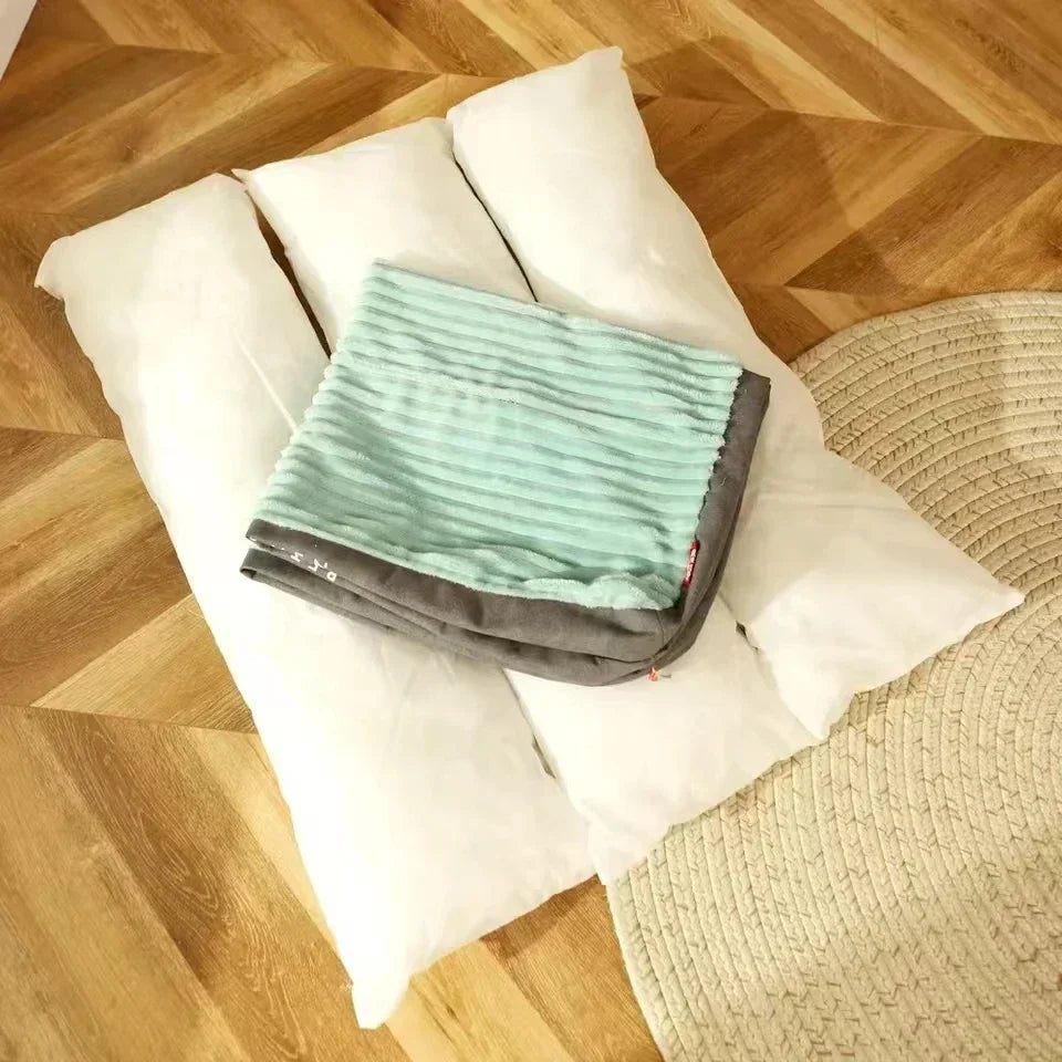 Corduroy Dog Mat Bed for Medium to Large Dogs Removable Washable