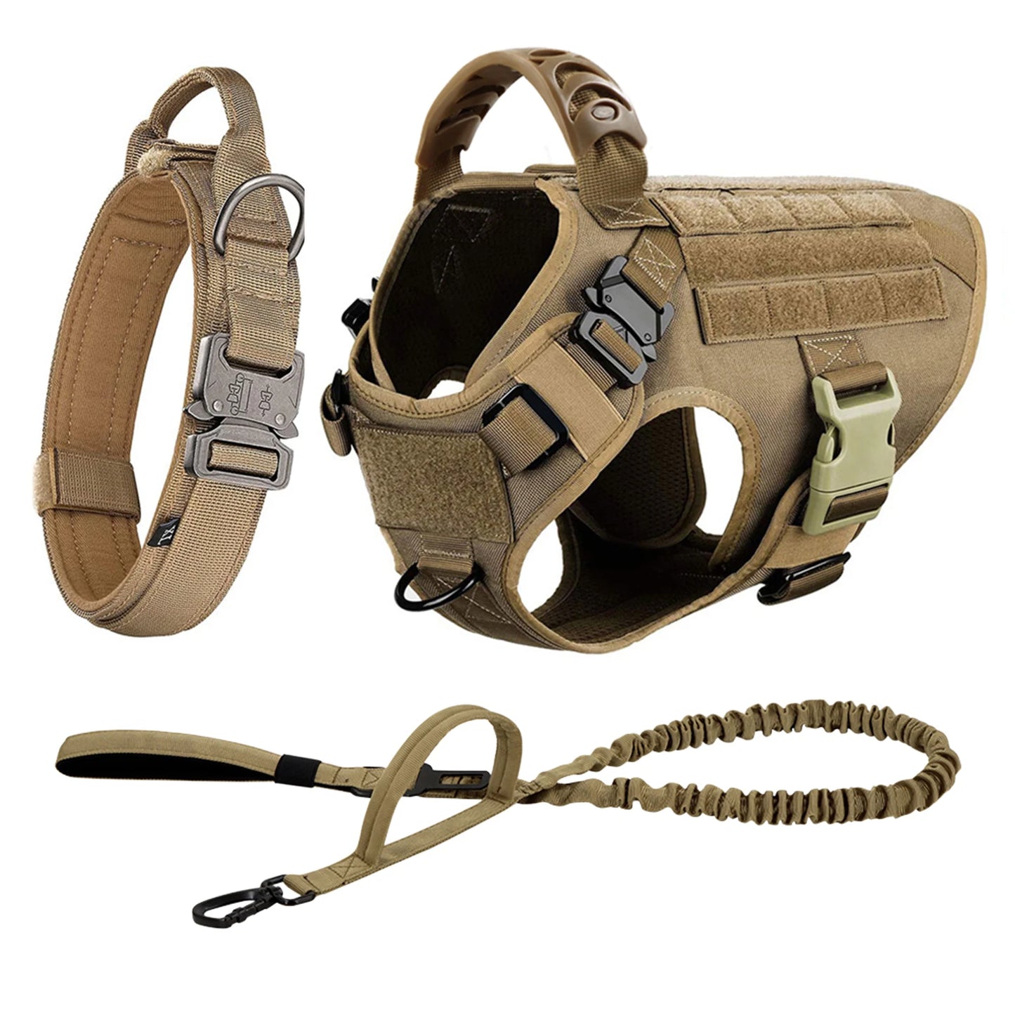 Nylon Dog Harness And Leash Set For Training And Walking