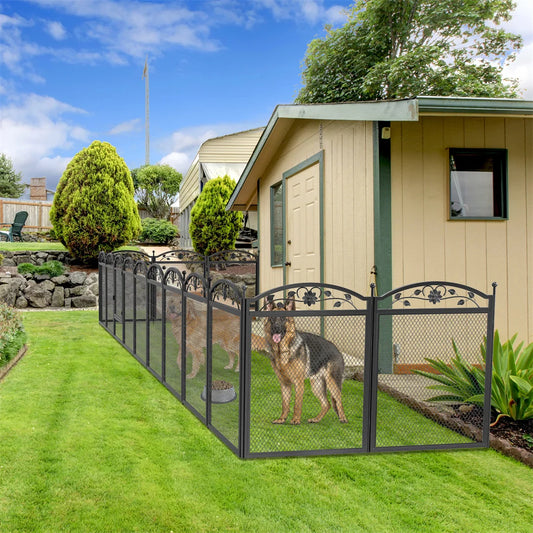 BINGOPAW Heavy Duty Dog Playpen With Waterproof Pad
