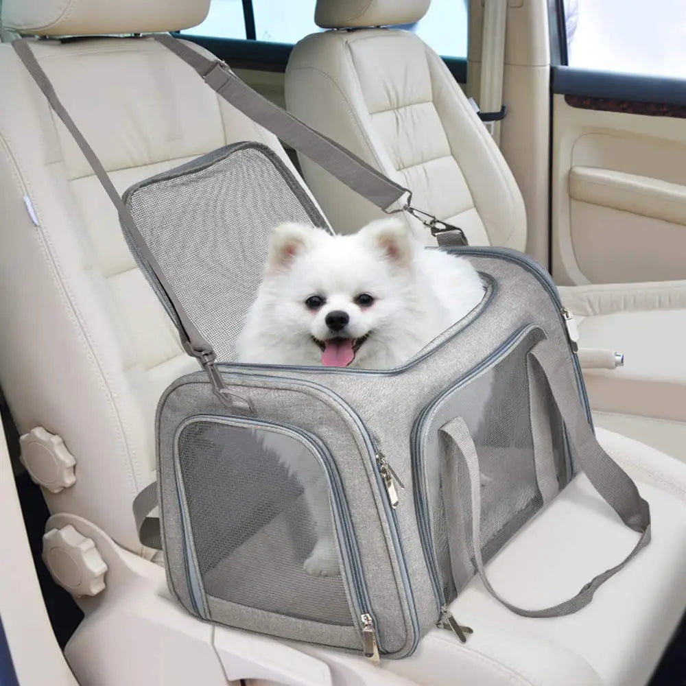 Soft-Sided Dog Carrier Backpack For Small Pets Airline Approved