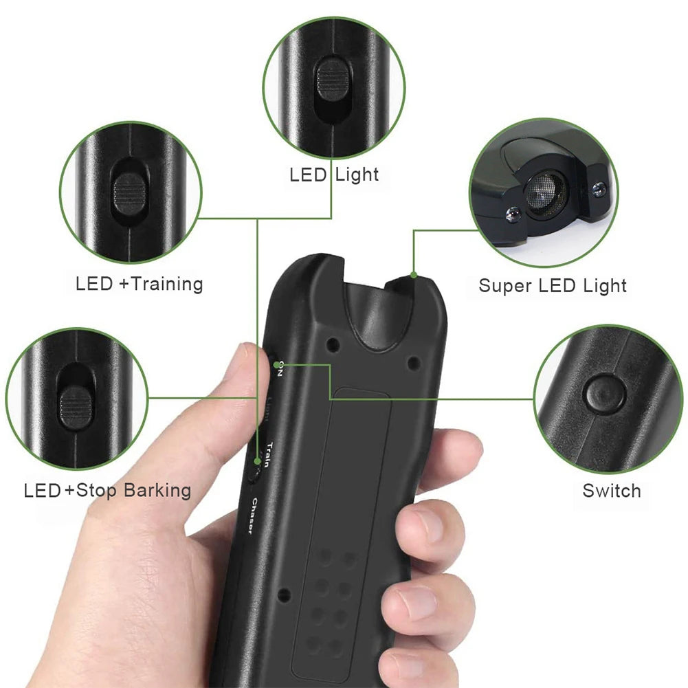 Shunmaii Ultrasonic Anti Barking Device for Outdoor Dogs