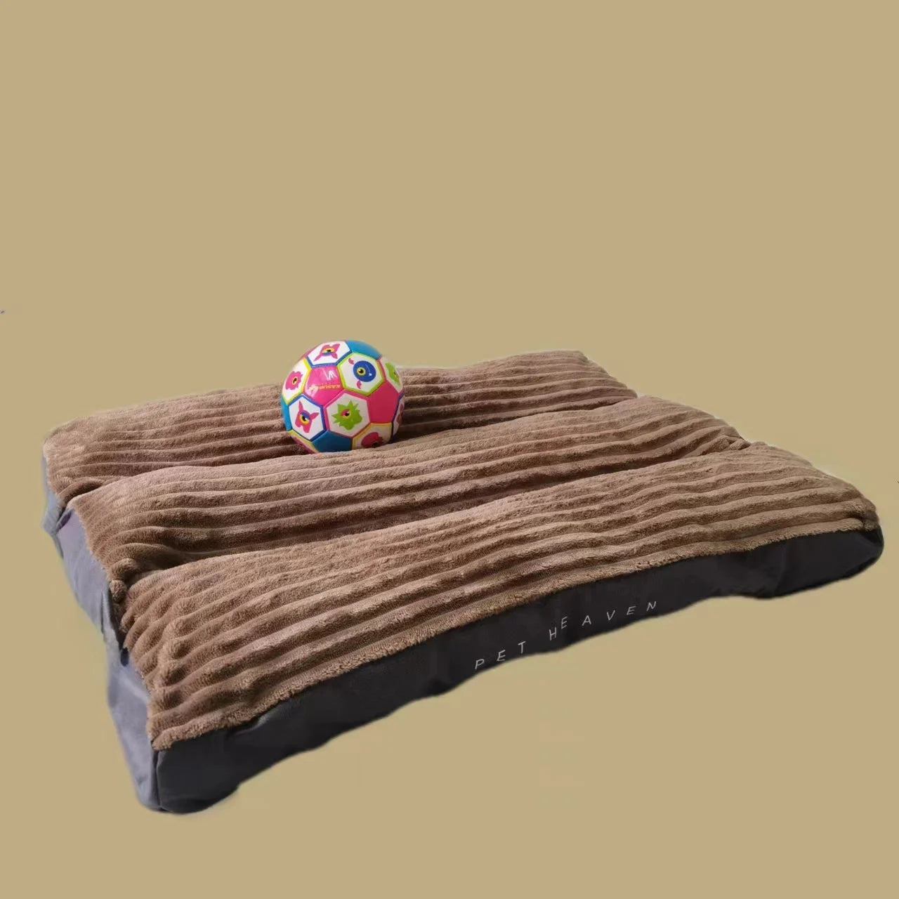 Corduroy Dog Bed Mat Removable Washable For Pets Sofa Bed