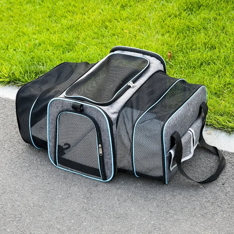 Breathable Pet Bag for Cats and Dogs Portable Crossbody Tote