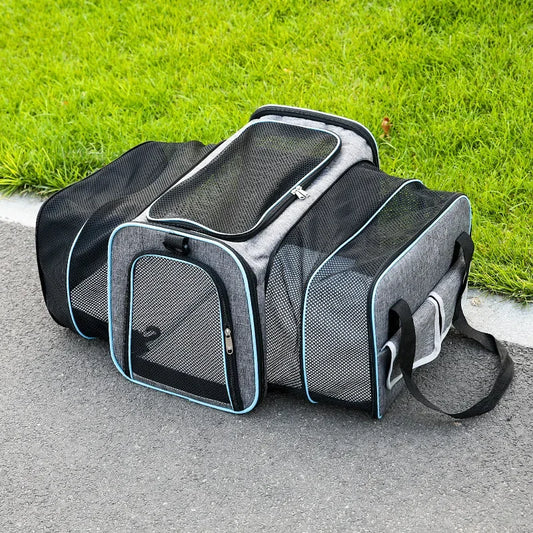 Breathable Pet Bag for Cats and Dogs Portable Crossbody Tote
