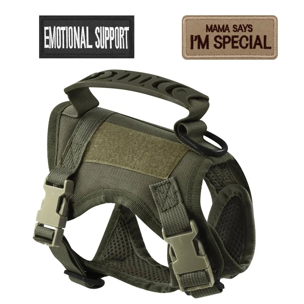 Tactical Cat Harness And Leash Set With Stickers For Cats