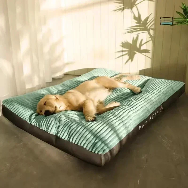 Corduroy Dog Mat Bed for Medium to Large Dogs Removable Washable