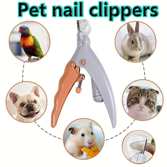 LED Nail Clipper With Magnifying Glass For Dogs And Cats