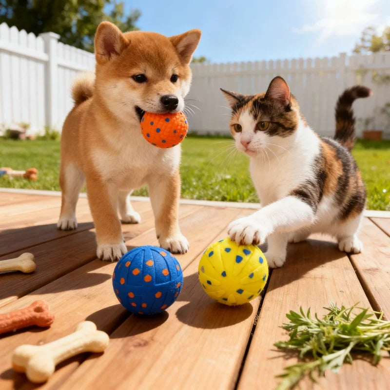 Booteely Interactive Dog Ball Toy Automatic Moving Rotating Ball