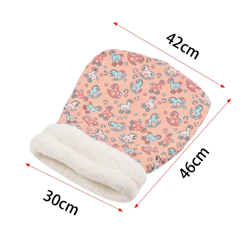 Winter Warm Cat Nest Bed Semi Enclosed Cozy Sleeping Bag For Cats