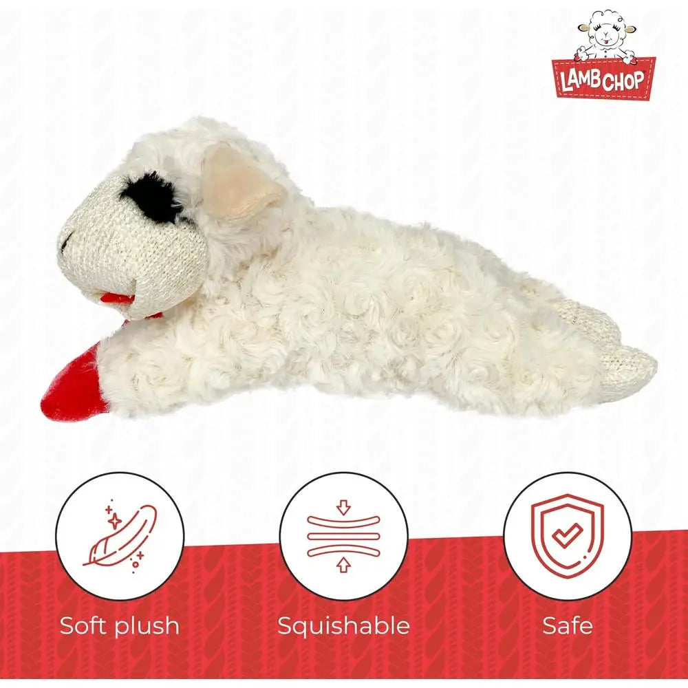 Lamb Chop Plush Toy Squeaker For Small And Medium Dogs
