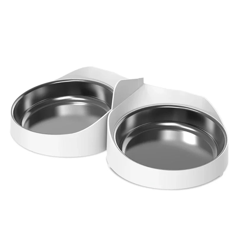 ROJECO Stainless Steel Single Double Bowl Accessories For Automatic Feeder