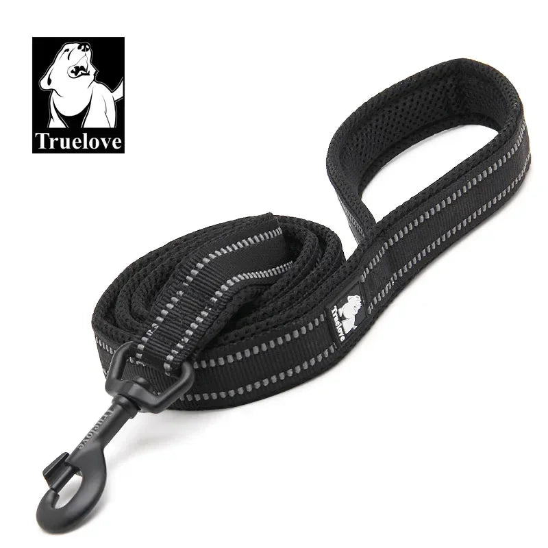 TRUELOVE Reflective Padded Nylon Pet Leash For Dogs And Cats