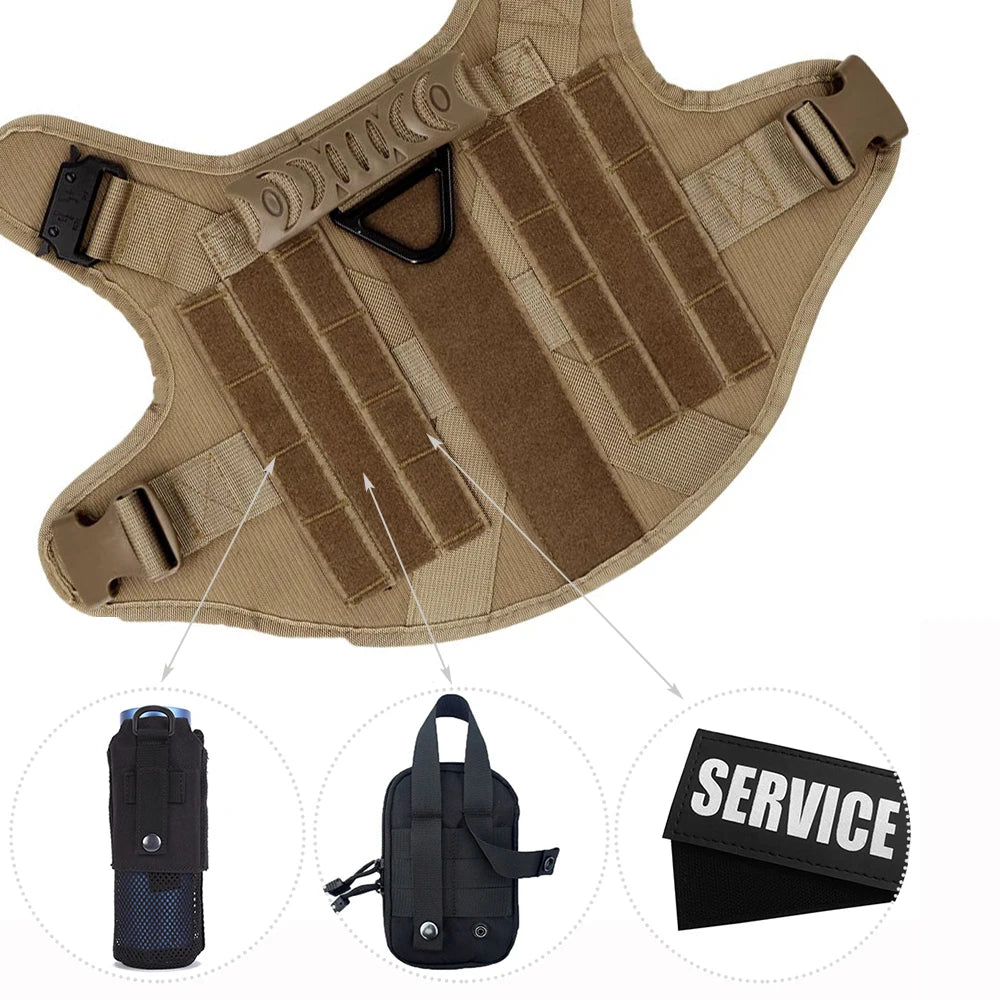 Nylon Dog Harness And Leash Set For Training And Walking