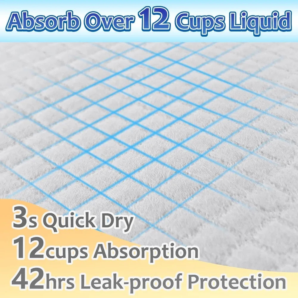 Ultra Absorbent Dog Pee Pads Disposable Urine Bed Mats