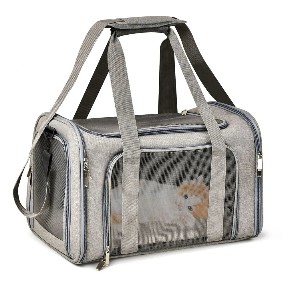 Soft Side Dog Carrier Backpack For Small Pets Airline Approved