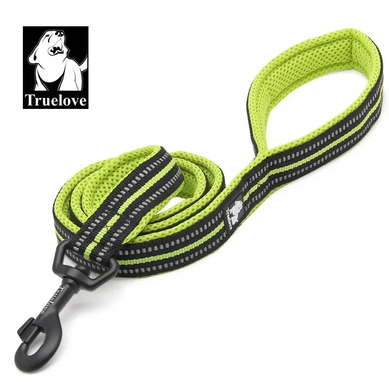 TRUELOVE Soft Reflective Nylon Leash With Padded Mesh