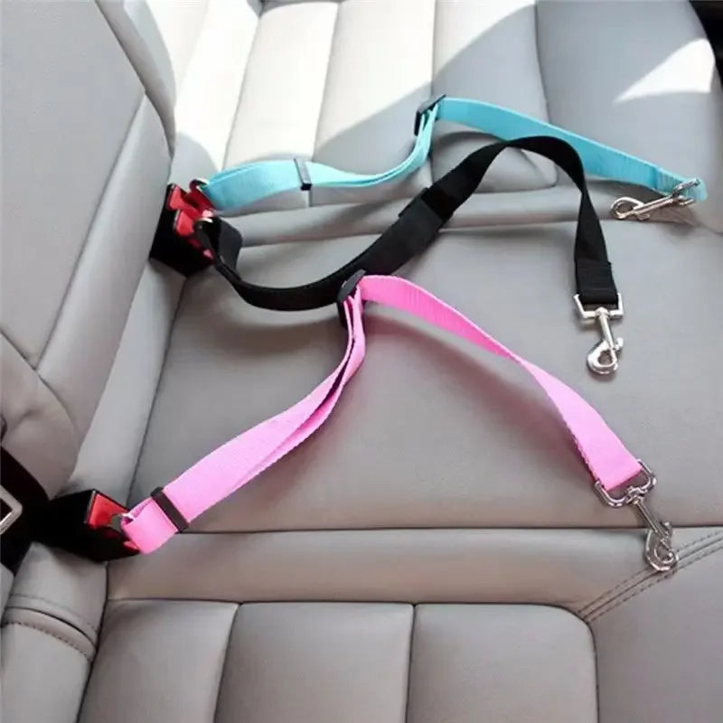 Dog Car Seat Belt Protector And Breakaway Nylon Harness