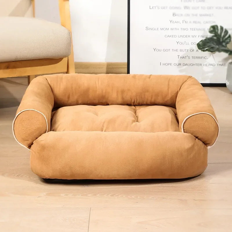 Super Soft Pet Dog Bed Deep Sleep Sofa With Anti Slip Bottom