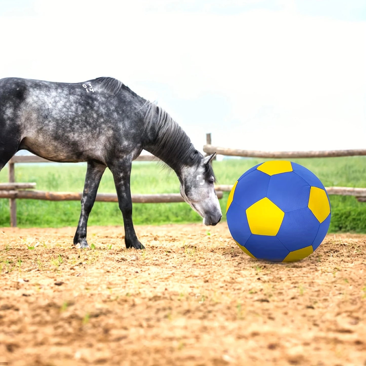 Giant Grazing Ball With Cover Explosion Proof For Dogs And Horses