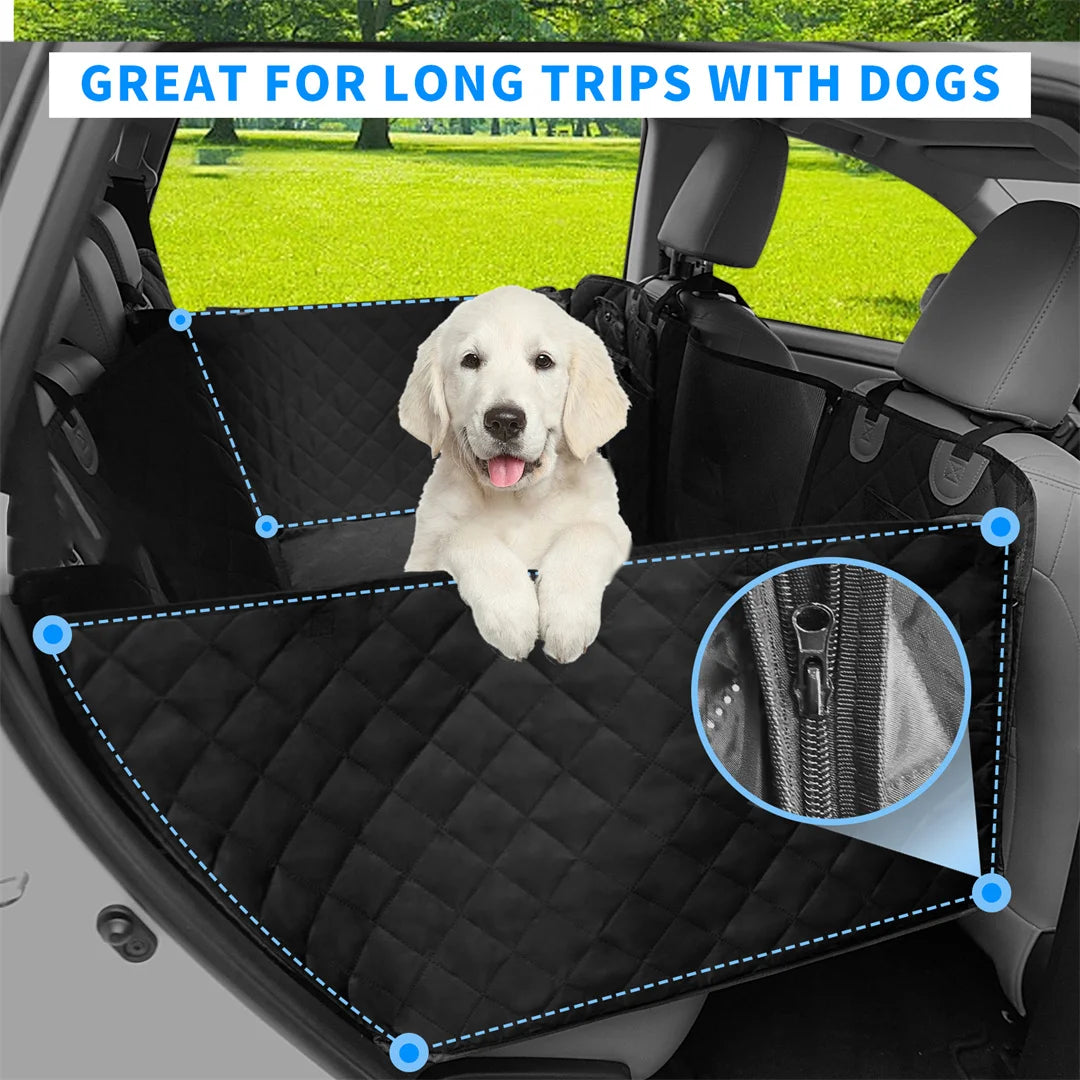 BINGOPAW Waterproof Dog Car Seat Cover Hammock Back Seat