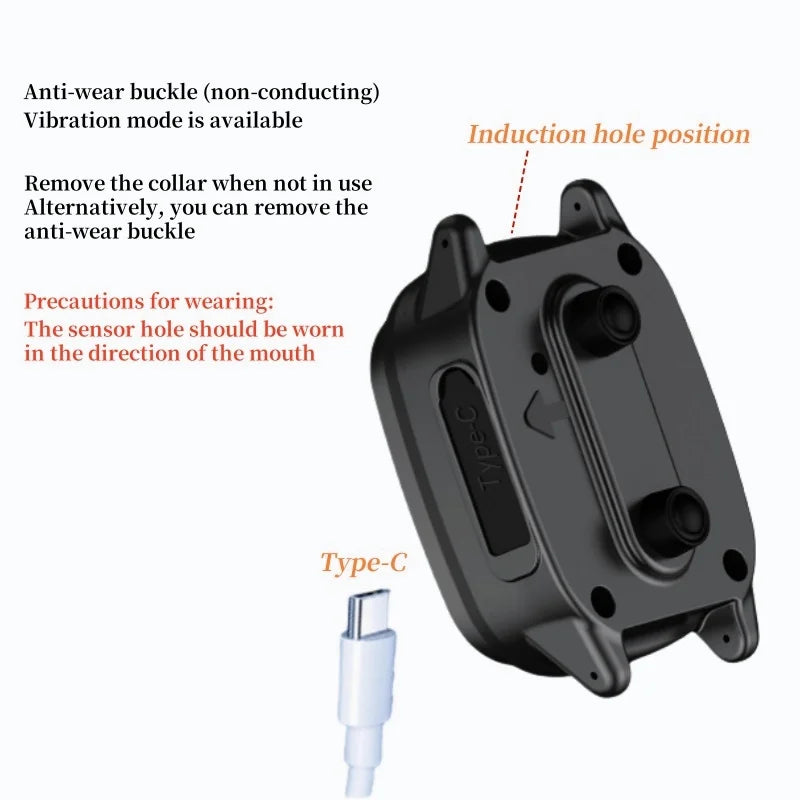 YHLC Automatic Bark Deterrent Collar for Dogs Rechargeable