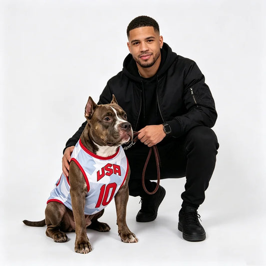 Sport Team Mesh Dog Vest Breathable Lightweight Pet Clothing