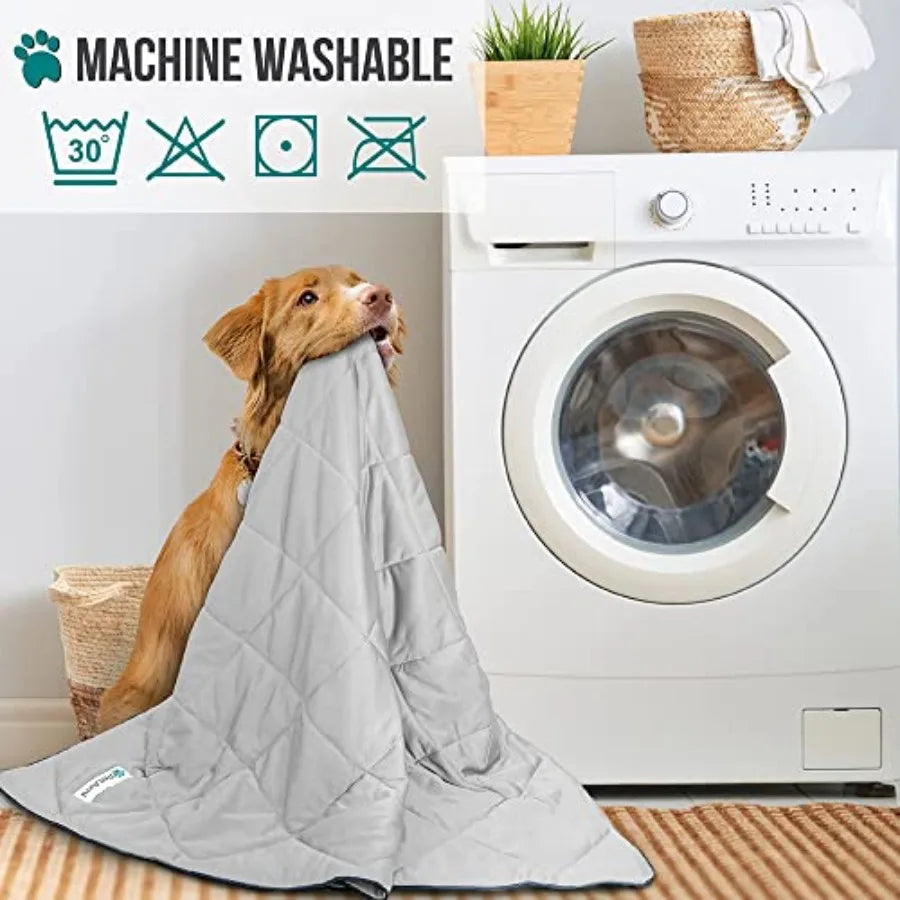 Premium Cooling Dog Blanket Lightweight Fluffy Pet Throw Bed Cover