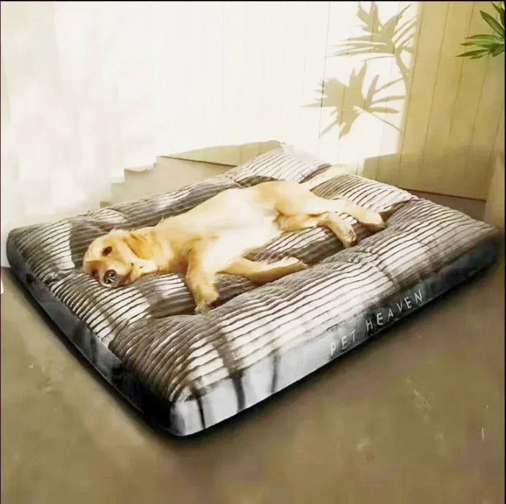 Corduroy Dog Mat Bed for Medium to Large Dogs Removable Washable
