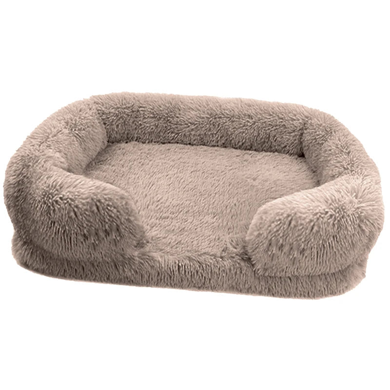 Orthopedic Dog Bed With Thickened Egg Sponge Core And Washable Cover