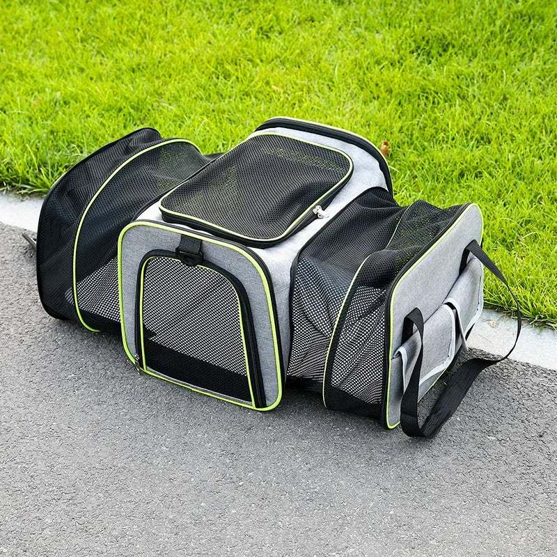 Breathable Pet Bag for Cats and Dogs Portable Crossbody Tote