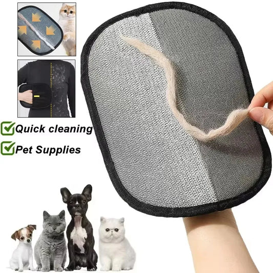 Pet Hair Removal Mitts Reusable Grooming Gloves for Pets