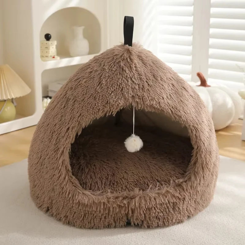 Soft Warm Winter Pet Basket Lounger Bed For Pets Cozy