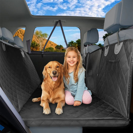 BINGOPAW Waterproof Dog Car Seat Cover Hammock Extender Back Seat