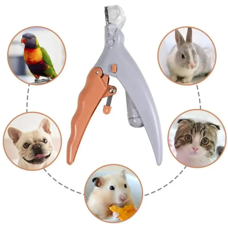 Pet Nail Clippers With LED Light For Dogs And Cats