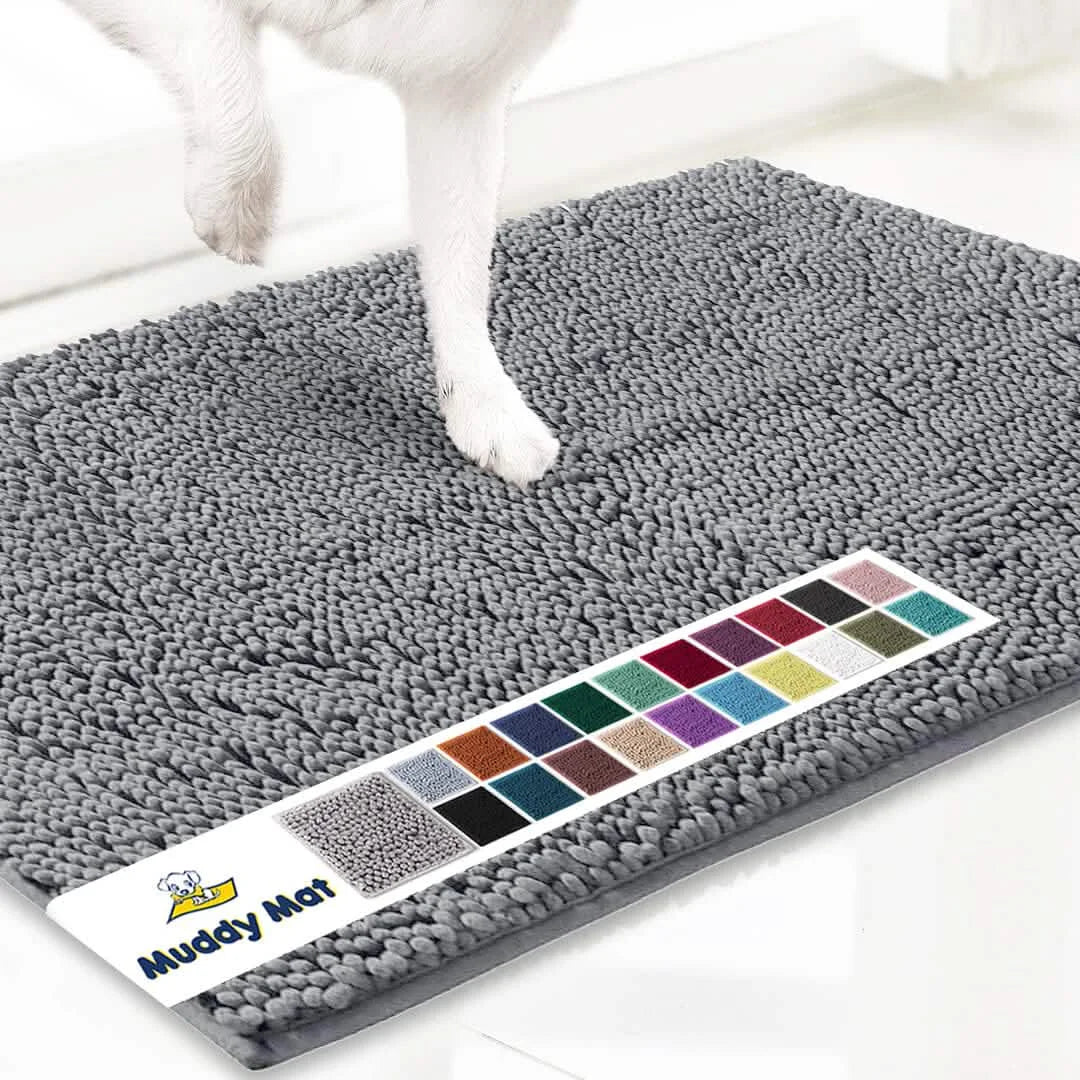 Muddy Mat Anti Mud Doormat Microfiber Dirt Trapper Non Slip