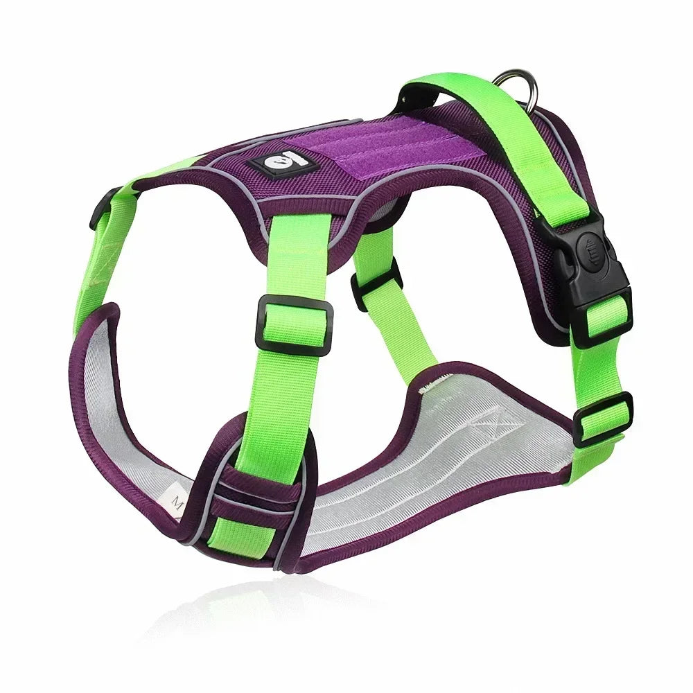 Reflective Adjustable Dog Harness For Outdoor Training