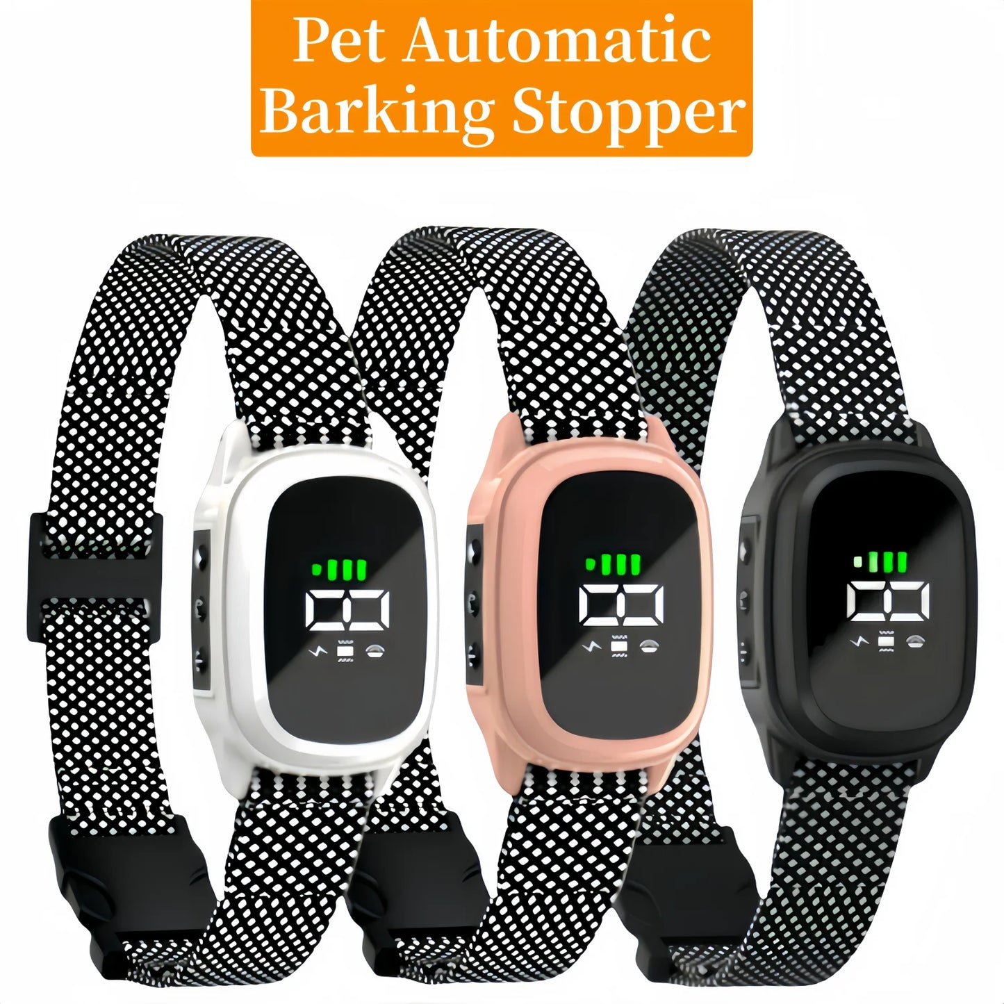 YHLC Automatic Bark Deterrent Collar for Dogs Rechargeable