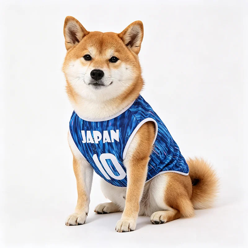 Sport Team Mesh Dog Vest Breathable Lightweight Pet Clothing