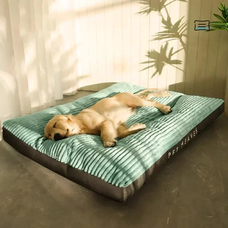 Corduroy Dog Mat Bed for Medium to Large Dogs Removable Washable