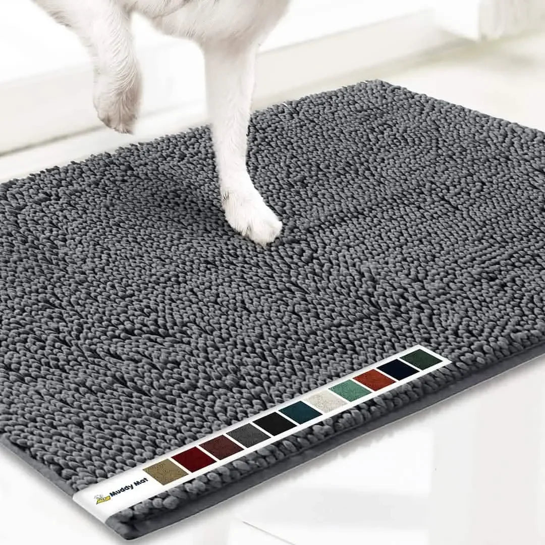 Muddy Mat Anti Mud Doormat Microfiber Paw Cleaner For Pets