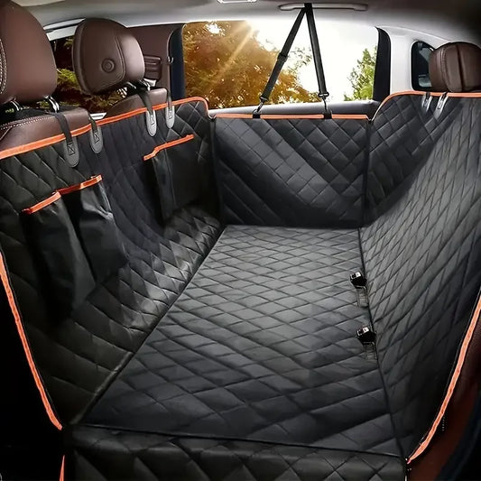 Waterproof Dog Car Seat Cover Hammock Nonslip Back Seat Protector