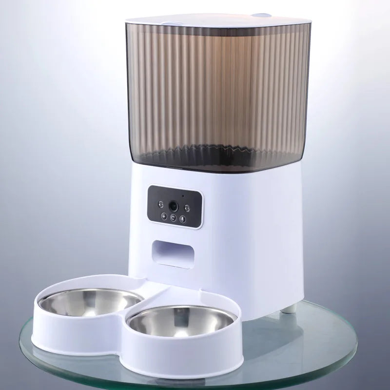 ZYfeeder Pet Feeder With Camera WiFi Timed Automatic Dispenser