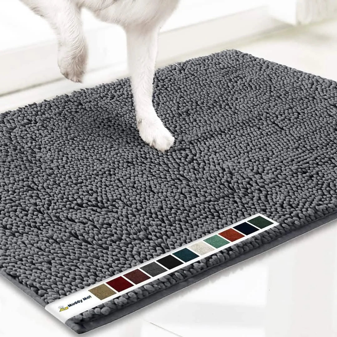 Muddy Mat Anti Mud Doormat Microfiber Dirt Trapper Non Slip