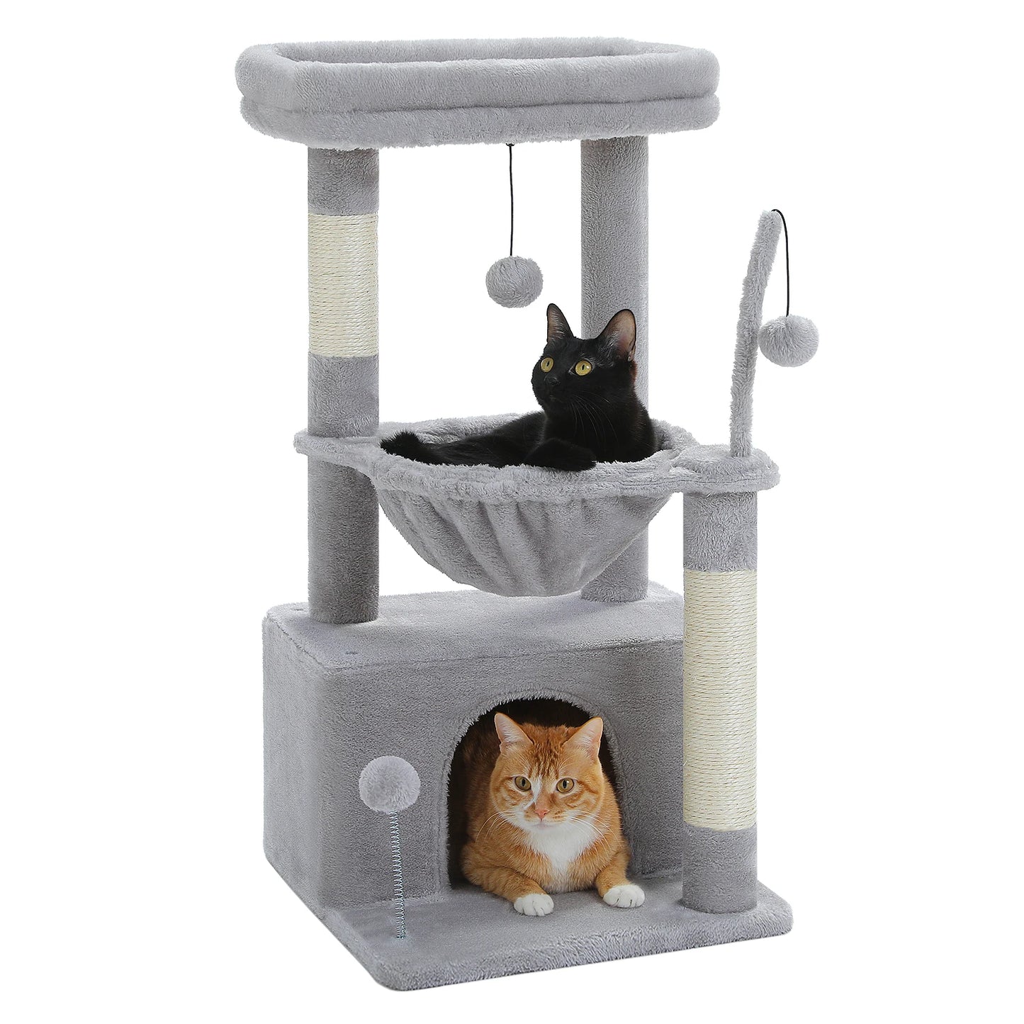 PAWZ Road 4In1 Cat Tree Indoor Condo And Cozy Perch