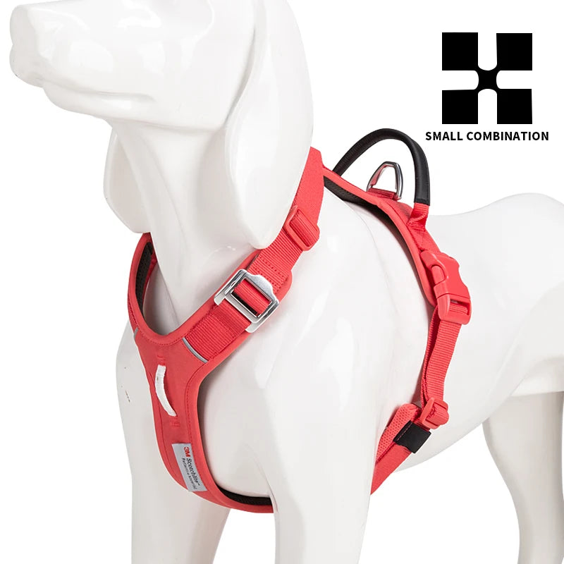 Small Combination Reflective Dog Harness No Pull Vest