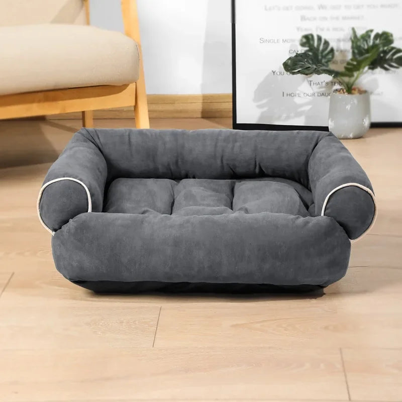 Super Soft Pet Dog Bed Deep Sleep Sofa With Anti Slip Bottom