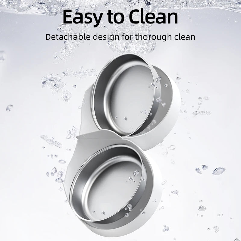 ROJECO Stainless Steel Single Double Bowl Accessories For Automatic Feeder