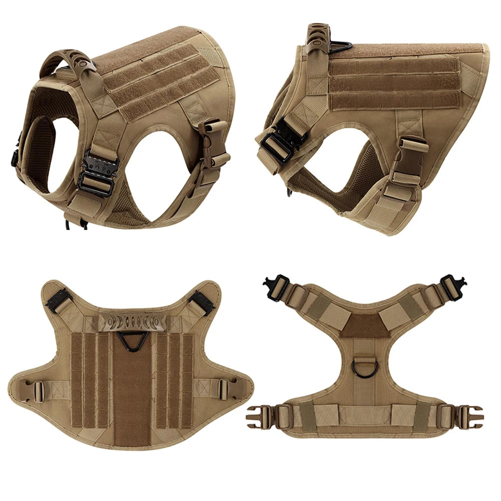 Nylon Dog Harness And Leash Set For Training And Walking